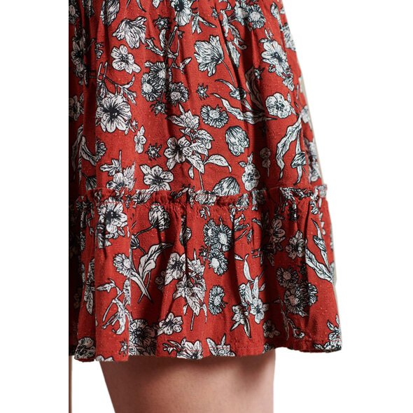 SUPERDRY 'RICHELLE' FLORAL ΦΟΡΕΜΑ ΓΥΝΑΙΚEIO W8010368A-4QY