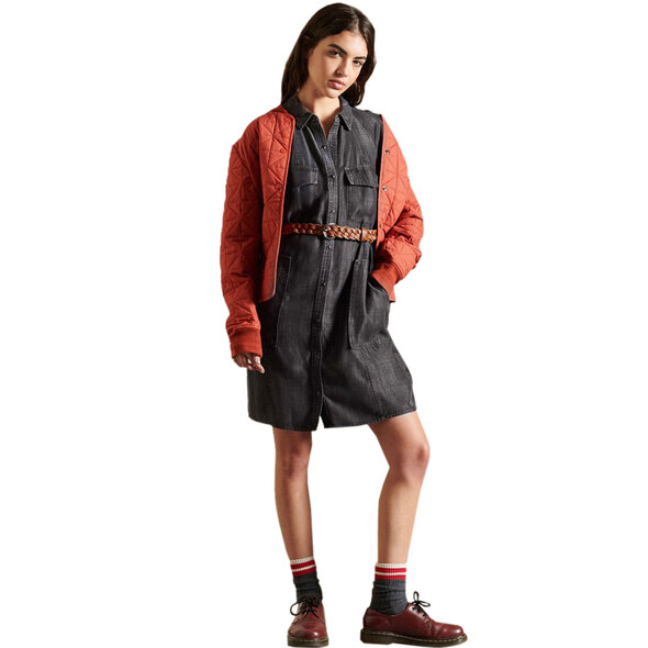 SUPERDRY TENCEL CHEMISE ΦΟΡΕΜΑ ΓΥΝΑΙΚΕΙΟ W8010727A-UQK