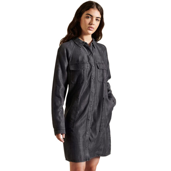 SUPERDRY TENCEL CHEMISE ΦΟΡΕΜΑ ΓΥΝΑΙΚΕΙΟ W8010727A-UQK
