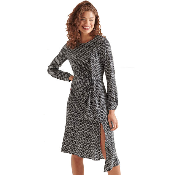 SUPERDRY ECOVERO TWIST ΦΟΡΕΜΑ ΓΥΝΑΙΚEIO W8010768A-BD4