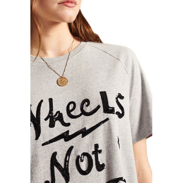 SUPERDRY T-SHIRT JERSEY ΦΟΡΕΜΑ ΓΥΝΑΙΚEIO W8010782A-07Q