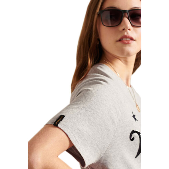 SUPERDRY T-SHIRT JERSEY ΦΟΡΕΜΑ ΓΥΝΑΙΚEIO W8010782A-07Q