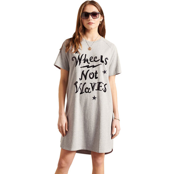 SUPERDRY T-SHIRT JERSEY ΦΟΡΕΜΑ ΓΥΝΑΙΚEIO W8010782A-07Q