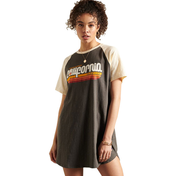 SUPERDRY CALI SURF RAGLAN MINI ΦΟΡΕΜΑ ΓΥΝΑΙΚEIO W8010812A-06A