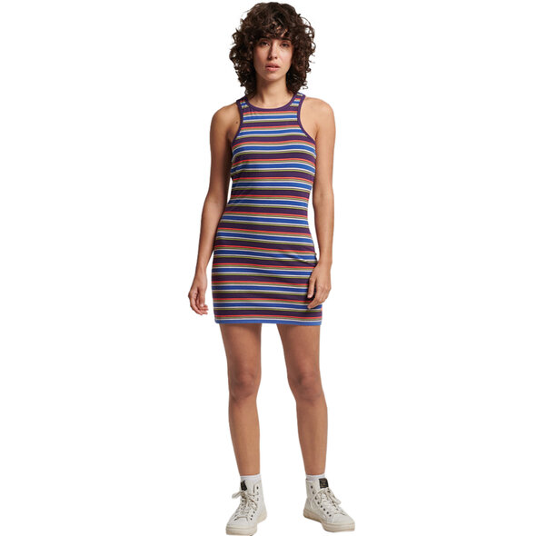 SUPERDRY VINTAGE STRIPE RACER ΦΟΡΕΜΑ ΓΥΝΑΙΚEIO W8011412A-8UG