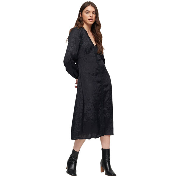 SUPERDRY LACE TRIM MIDI ΦΟΡΕΜΑ ΓΥΝΑΙΚEIO W8011571A-CG5