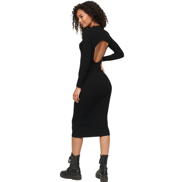 SUPERDRY BACKLESS BODYCON MIDI ΦΟΡΕΜΑ ΓΥΝΑΙΚEIO W8011582A-02A