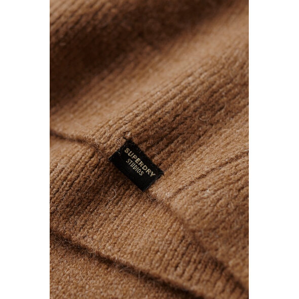 SUPERDRY V-NECK ΠΛΕΚΤΟ ΦΟΡΕΜΑ ΓΥΝΑΙΚEIO W8011583A-1DS