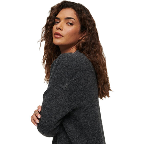 SUPERDRY V-NECK ΠΛΕΚΤΟ ΦΟΡΕΜΑ ΓΥΝΑΙΚEIO W8011583A-1EC