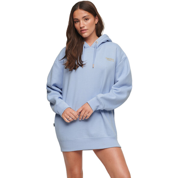SUPERDRY ESSENTIAL LOGO OVERSIZED ΦΟΥΤΕΡ ΦΟΡΕΜΑ ΓΥΝΑΙΚΕΙΟ W8011632A-64H