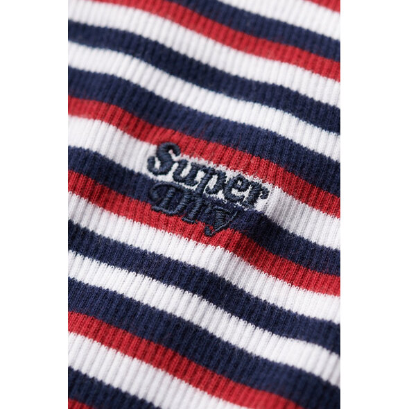 SUPERDRY RIB BODYCON MIDI ΦΟΡΕΜΑ ΓΥΝΑΙΚEIO W8011635A-2JL