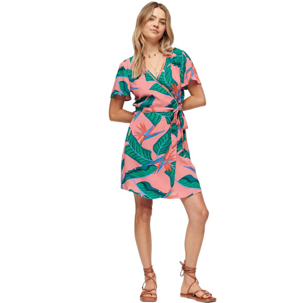 SUPERDRY PRINTED MINI WRAP ΦΟΡΕΜΑ ΓΥΝΑΙΚEIO W8011666A-2KO