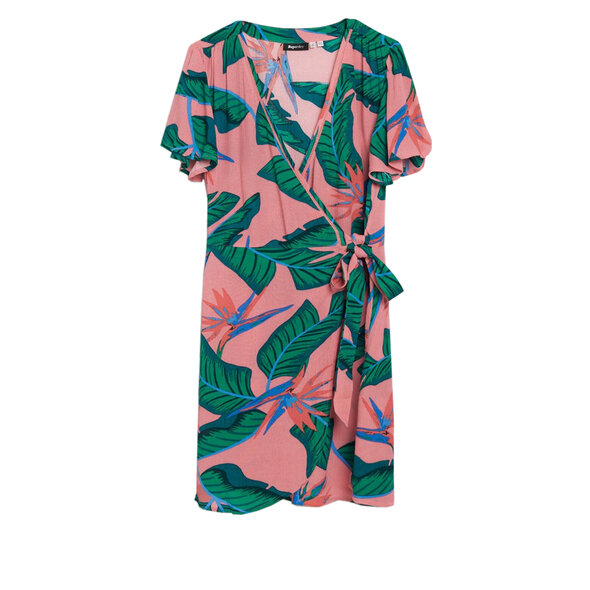SUPERDRY PRINTED MINI WRAP ΦΟΡΕΜΑ ΓΥΝΑΙΚEIO W8011666A-2KO