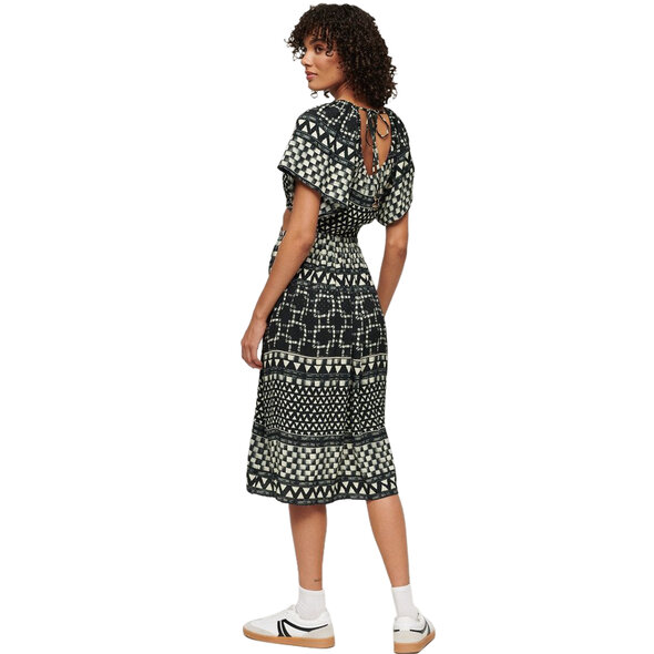 SUPERDRY PRINTED CUT OUT MIDI ΦΟΡΕΜΑ ΓΥΝΑΙΚEIO W8011676A-2KU