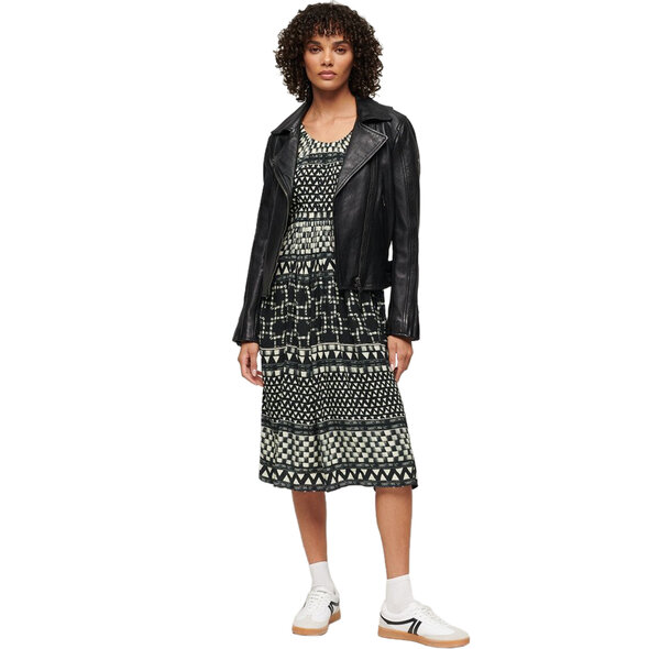 SUPERDRY PRINTED CUT OUT MIDI ΦΟΡΕΜΑ ΓΥΝΑΙΚEIO W8011676A-2KU