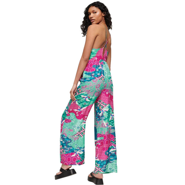 SUPERDRY PRINTED CAMI JUMPSUIT ΓΥΝΑΙΚEIO W8011677A-2HH