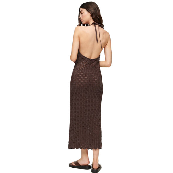 SUPERDRY CROCHET HALTER MAXI ΦΟΡΕΜΑ ΓΥΝΑΙΚEIO W8011736A-8PZ