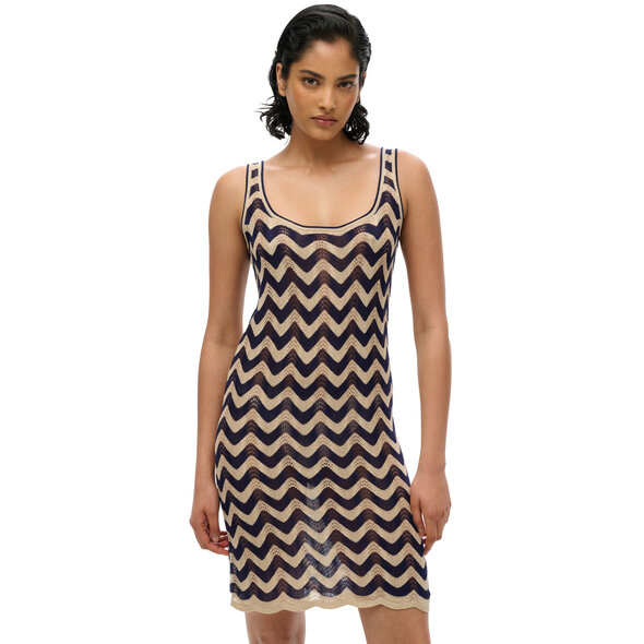 SUPERDRY ZIG ZAG KNIT MINI ΦΟΡΕΜΑ ΓΥΝΑΙΚΕΙΟ W8011846A-F4Y