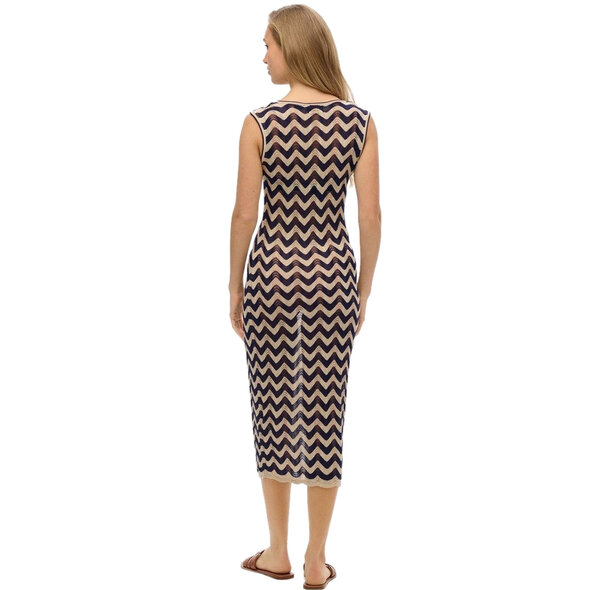 SUPERDRY ZIG ZAG KNIT MIDI ΦΟΡΕΜΑ ΓΥΝΑΙΚΕΙΟ W8011848A-F4Y