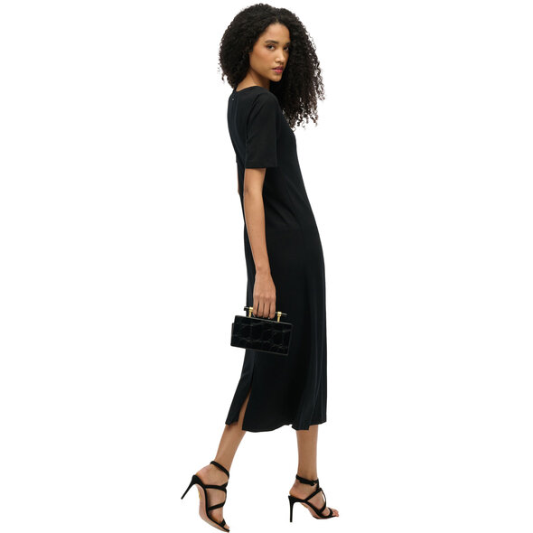 SUPERDRY V-NECK MIDI JERSEY ΦΟΡΕΜΑ ΓΥΝΑΙΚΕΙΟ W8011858A-02A