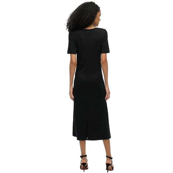 SUPERDRY V-NECK MIDI JERSEY ΦΟΡΕΜΑ ΓΥΝΑΙΚΕΙΟ W8011858A-02A