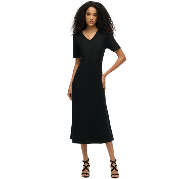 SUPERDRY V-NECK MIDI JERSEY ΦΟΡΕΜΑ ΓΥΝΑΙΚΕΙΟ W8011858A-02A