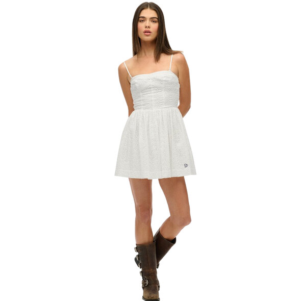 SUPERDRY BRODERIE CAMI MINI ΦΟΡΕΜΑ ΓΥΝΑΙΚΕΙΟ W8012023A-5RQ