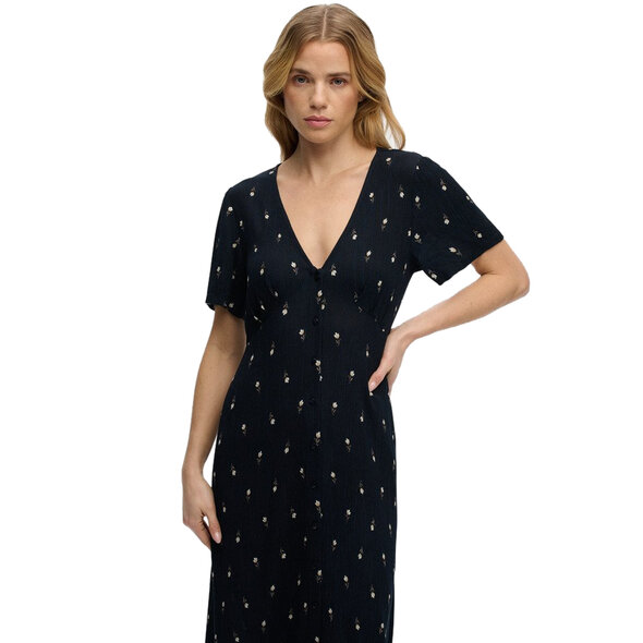 SUPERDRY PRINT BUTTON ΦΟΡΕΜΑ ΓΥΝΑΙΚΕΙΟ W8012077A-LO7