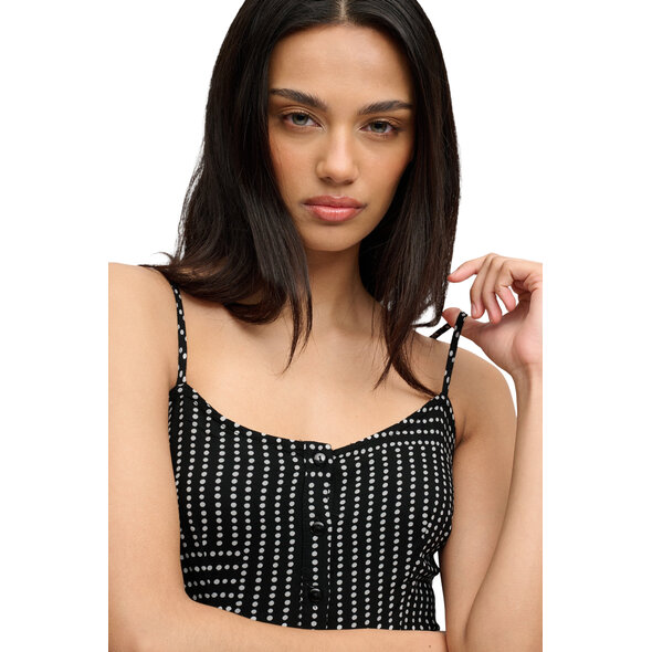 SUPERDRY PRINT BTN DOWN ΦΟΡΕΜΑ ΓΥΝΑΙΚΕΙΟ W8012079A-LES