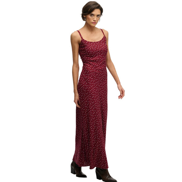 SUPERDRY PRINTED CAMI MAXI ΦΟΡΕΜΑ ΓΥΝΑΙΚΕΙΟ W8012119A-K7F