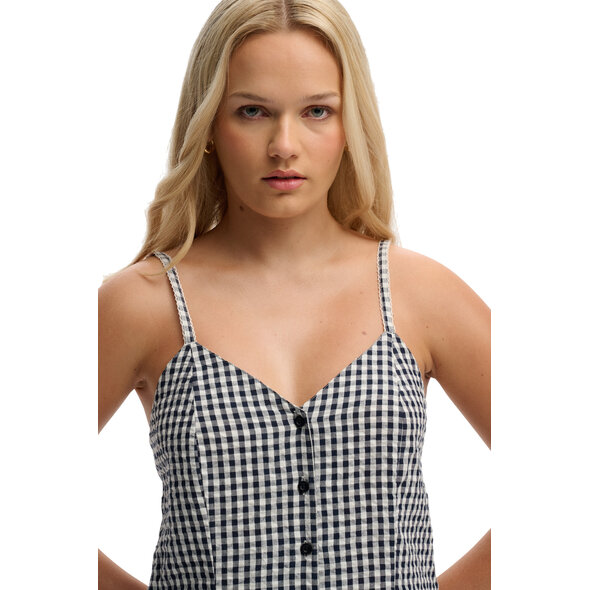 SUPERDRY GINGHAM CAMI PLAYSUIT ΓΥΝΑΙΚΕΙΟ W8012138A-4H6