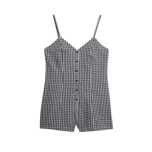 SUPERDRY GINGHAM CAMI PLAYSUIT ΓΥΝΑΙΚΕΙΟ W8012138A-4H6