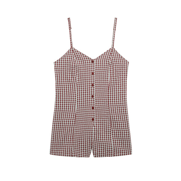 SUPERDRY GINGHAM CAMI PLAYSUIT ΓΥΝΑΙΚΕΙΟ W8012138A-55J