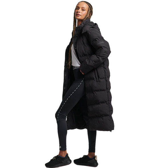 SUPERDRY SPORT LONGLINE PADDED ΜΠΟΥΦΑΝ ΓΥΝΑΙΚEIO WS311562A-02A