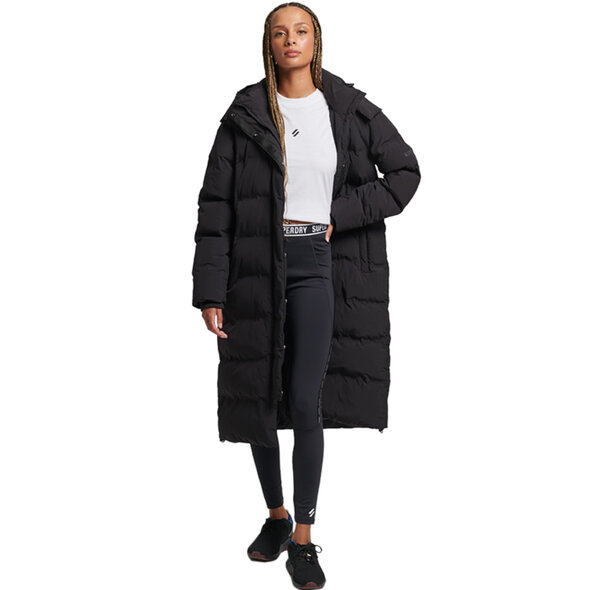 SUPERDRY SPORT LONGLINE PADDED ΜΠΟΥΦΑΝ ΓΥΝΑΙΚEIO WS311562A-02A