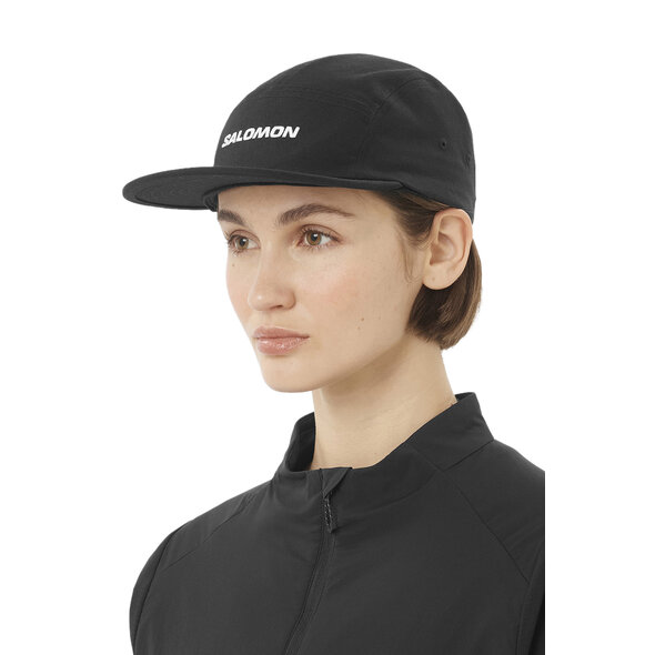 SALOMON LOGO 5 PANEL ΚΑΠΕΛΟ UNISEX LC2681800-DEEP BLACK