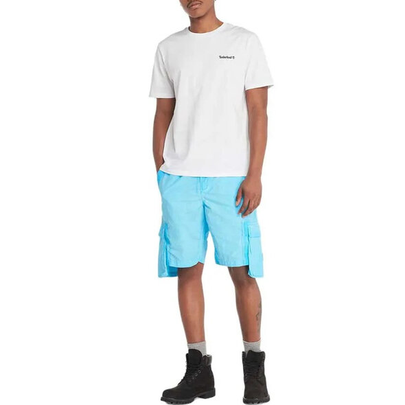 TIMBERLAND SMALL LINEAR LOGO ΜΠΛΟΥΖΑ ΑΝΔΡΙΚΗ TB0A5QQT-100