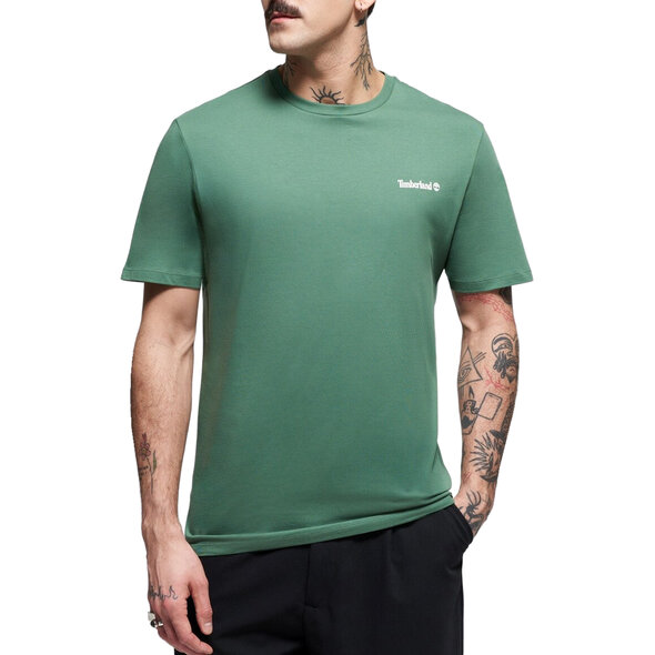 TIMBERLAND SMALL LINEAR LOGO ΜΠΛΟΥΖΑ ΑΝΔΡΙΚΗ TB0A5QQT-A6Z
