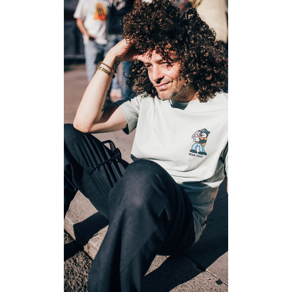 THE DUDES 'BEAR FOOT' ΜΠΛΟΥΖΑ ΑΝΔΡΙΚΗ 10063429-OFF WHITE