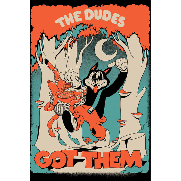 THE DUDES 'BIG BAD WOLF' ΜΠΛΟΥΖΑ ΑΝΔΡΙΚΗ 10063502-BLACK