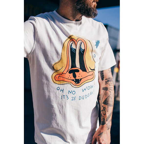 THE DUDES 'OH WOW ZE DUDZAH' ΜΠΛΟΥΖΑ ΑΝΔΡΙΚΗ 10064229-OFF WHITE