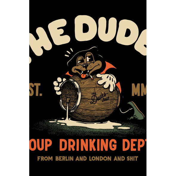 THE DUDES 'SOUP DRINKING' ΑΜΑΝΙΚΗ ΜΠΛΟΥΖΑ 10071402-BLACK