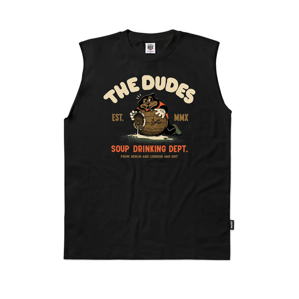 THE DUDES 'SOUP DRINKING' ΑΜΑΝΙΚΗ ΜΠΛΟΥΖΑ 10071402-BLACK