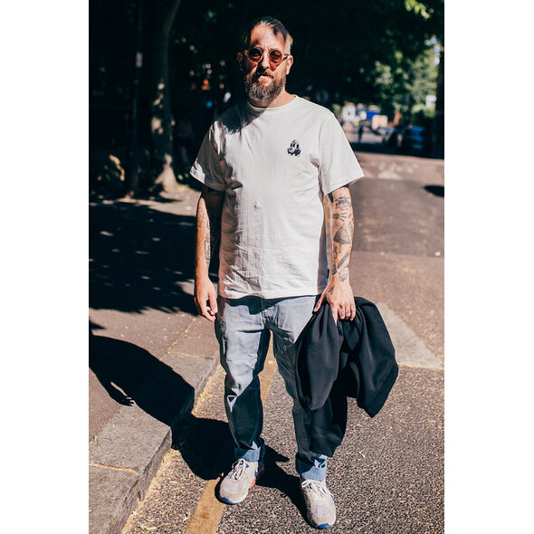 THE DUDES 'ANCHOR' ΜΠΛΟΥΖΑ ΑΝΔΡΙΚΗ 10081529-OFF WHITE