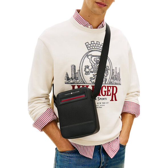 TOMMY HILFIGER MINI REPORTER ΤΣΑΝΤΑ ΑΝΔΡΙΚΗ AM0AM14156-BDS