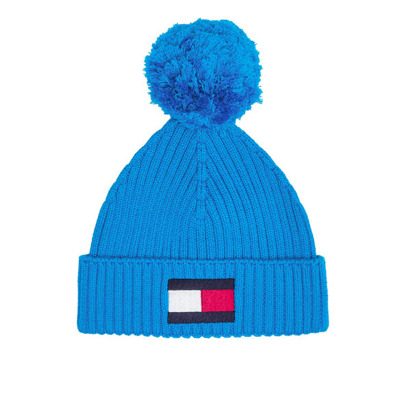 TOMMY HILFIGER BIG FLAG POM POM ΠΑΙΔΙΚΟΣ ΣΚΟΥΦΟΣ ΑΓΟΡΙ AU0AU01780-CZU
