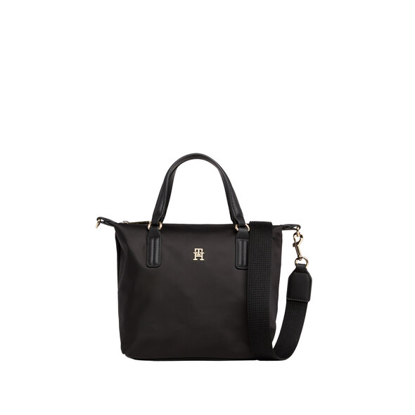 TOMMY HILFIGER POPPY SMALL TOTE ΤΣΑΝΤΑ ΓΥΝΑΙΚΕΙΑ AW0AW15640-BDS