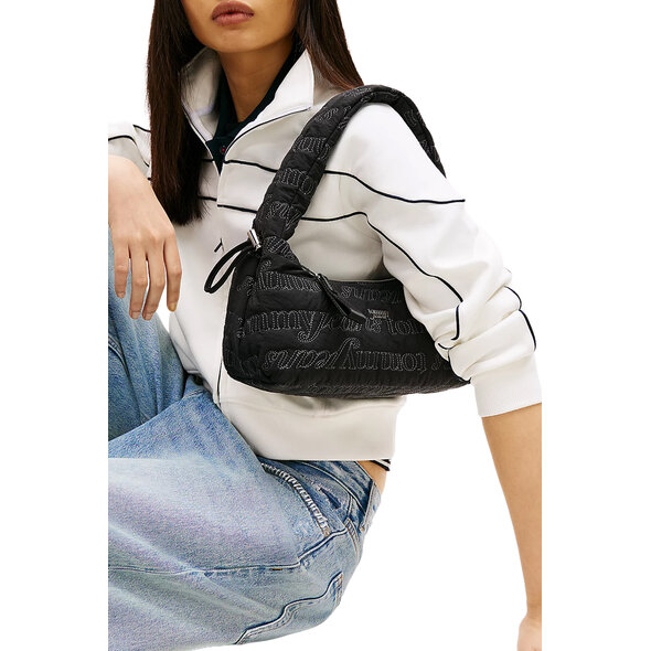 TOMMY HILFIGER TJW ΤΣΑΝΤΑ ΓΥΝΑΙΚΕΙΑ AW0AW18467-BDS