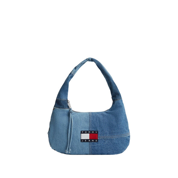 TOMMY HILFIGER TJW DENIM PATCHWORK ΤΣΑΝΤΑ ΓΥΝΑΙΚΕΙΑ AW0AW18471-1CN