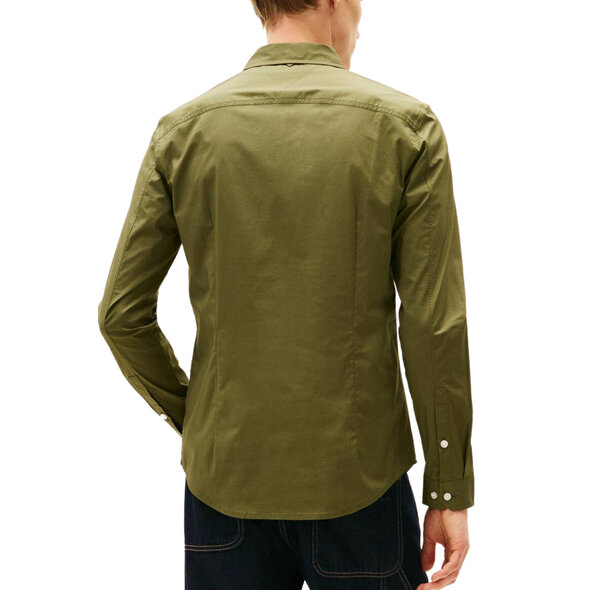 TOMMY HILFIGER STRETCH ΠΟΥΚΑΜΙΣΟ ΑΝΔΡIKO DM0DM04405-GY1